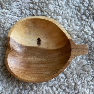 Creative Co-Op Wood Bowl Rustic